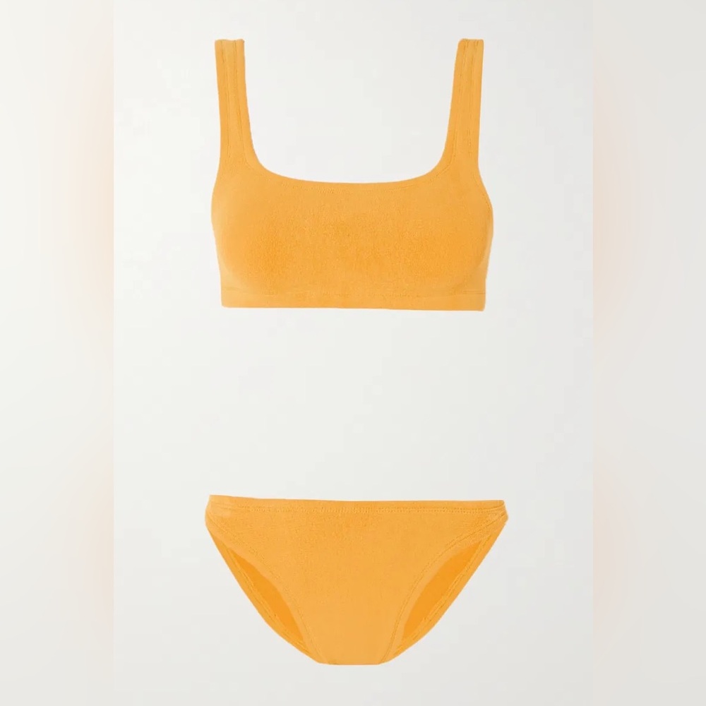 Hunza G Yellow Bikini Set